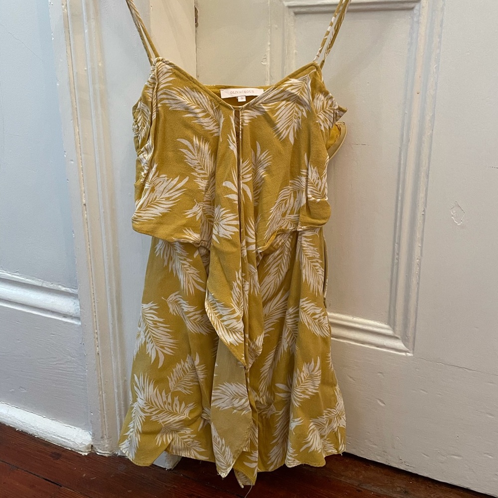 Olivaceous Mini Sundress